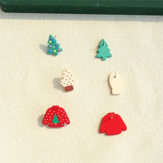 Holiday Charm Earring Set