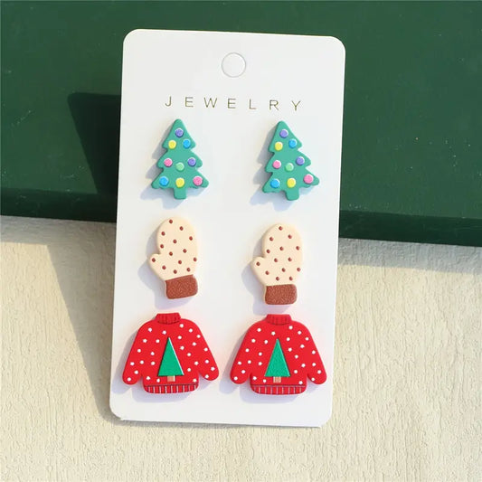 Holiday Charm Earring Set