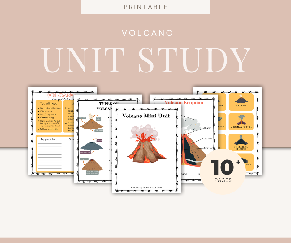 Volcano Unit Study