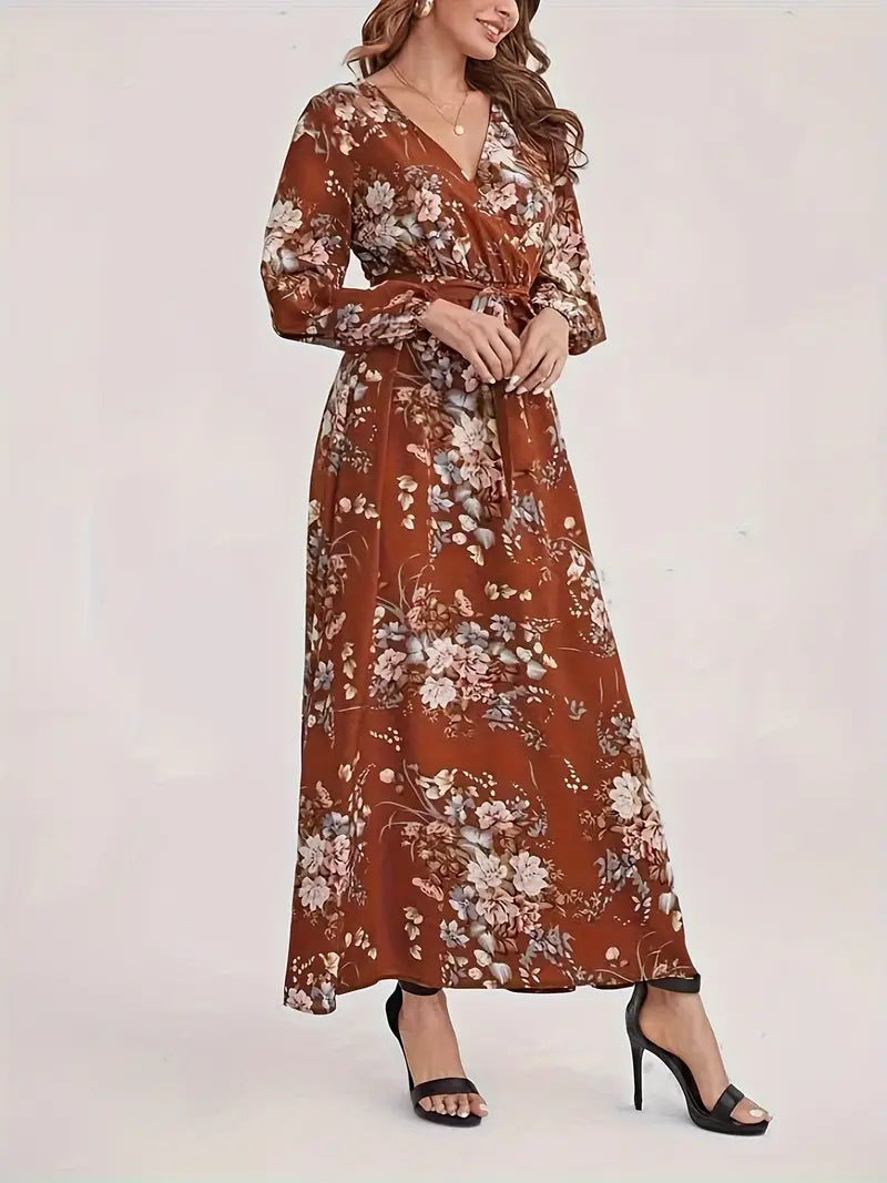 Autumn Breeze Full Length Dress - Medium Only