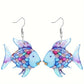 Acrylic Fish Dangle Earrings