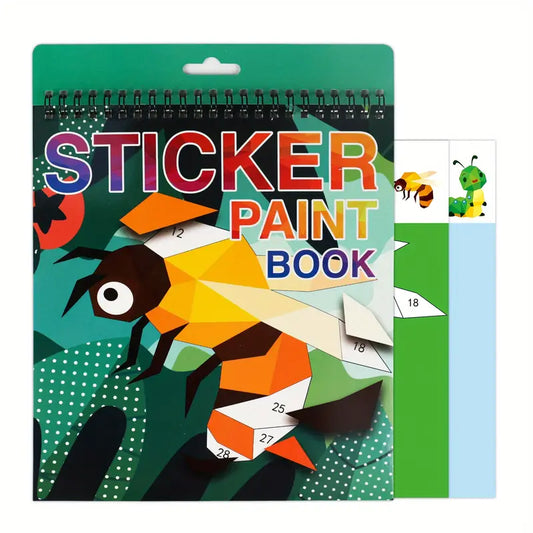 Insect Theme Sticker Book Activity