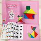 Magnetic Educational Tangram Set - Scratch Resistant & Portable