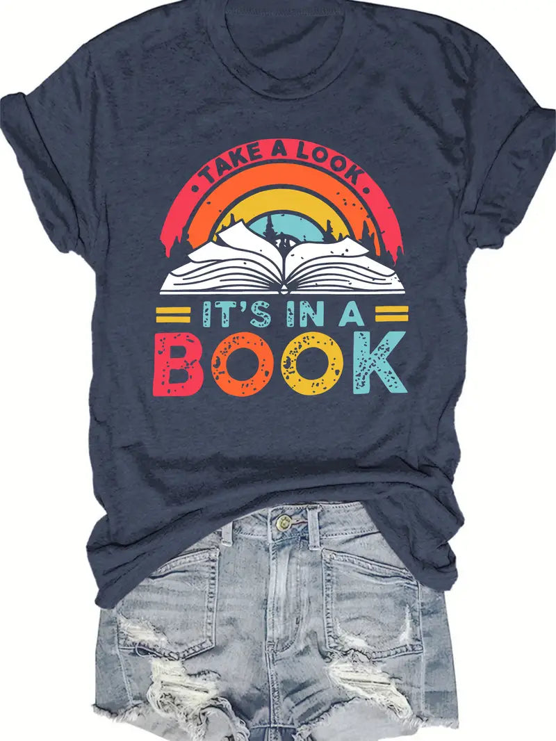 Twilight Blue It's In A Book T-Shirt